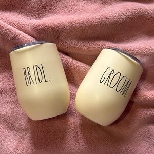 Rae Dunn Cream Insulated Tumblers